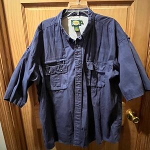 Cabela's Blue Casual Shirt